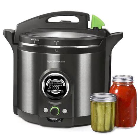21-quart Pressure Canner No downloadable manual is available for this item. . Presto precise digital pressure canner 12 quart